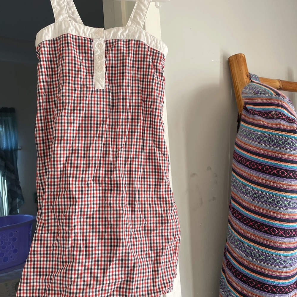 Steven Allen plaid dress